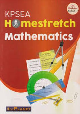 Kpsea Homestretch Mathematics Grade 4- 6